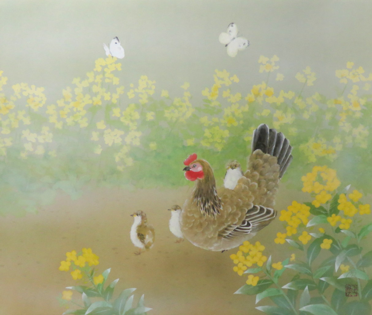 JY1362 窪田正廣 菜の花