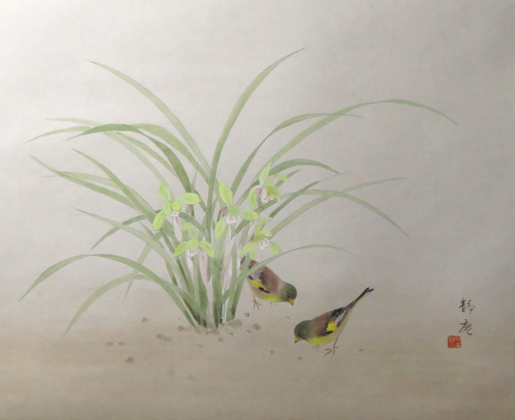 春の掛軸